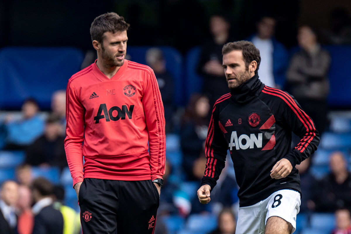 Michael Carrick i Juan Mata