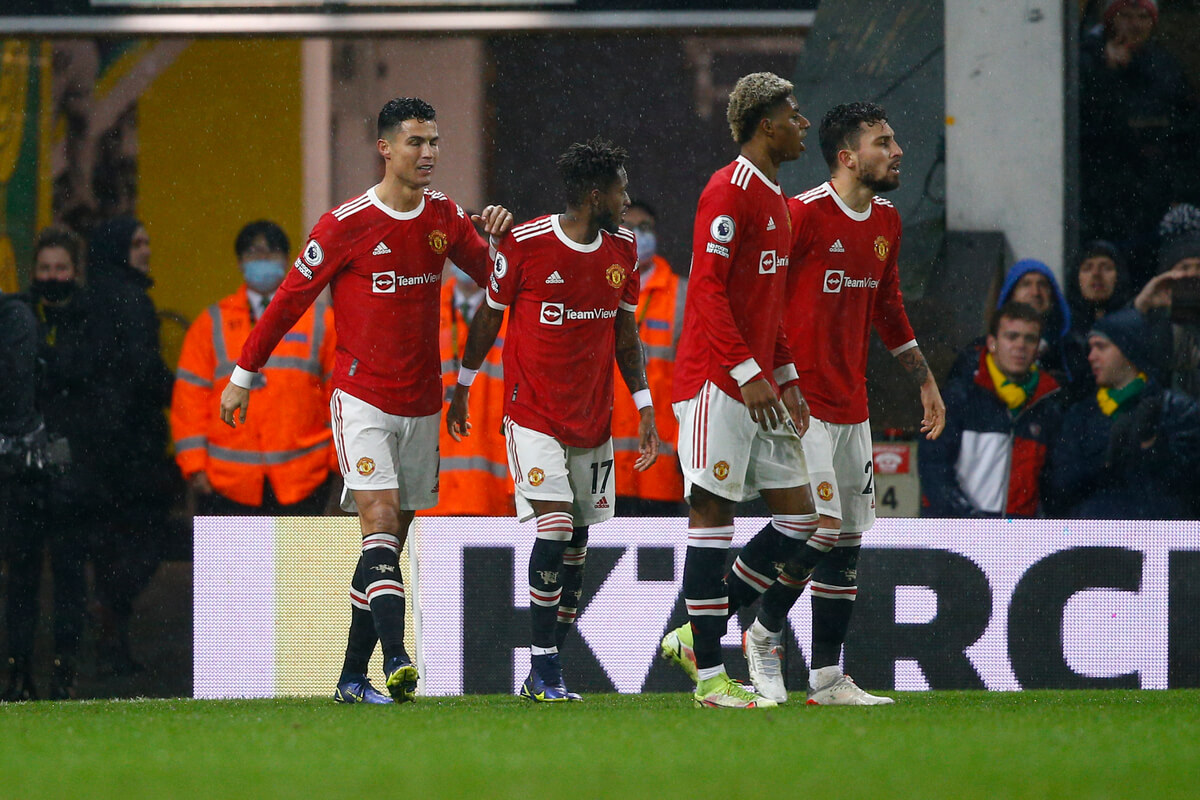 Ronaldo, Fred, Rashford i Telles