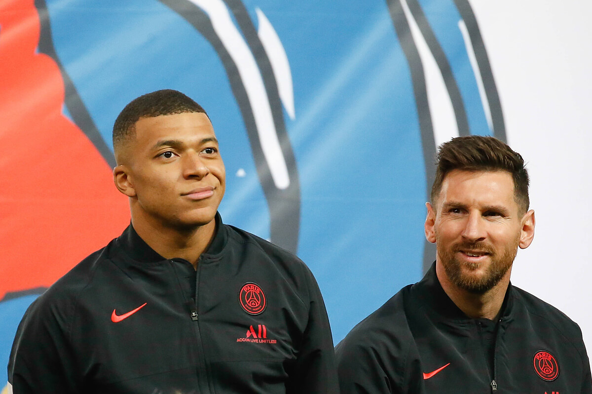 Kylian Mbappe i Lionel Messi