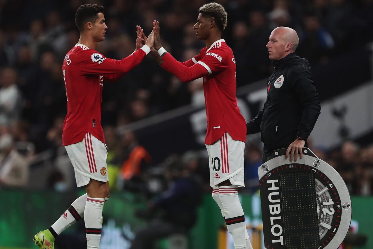 Cristiano Ronaldo i Marcus Rashford