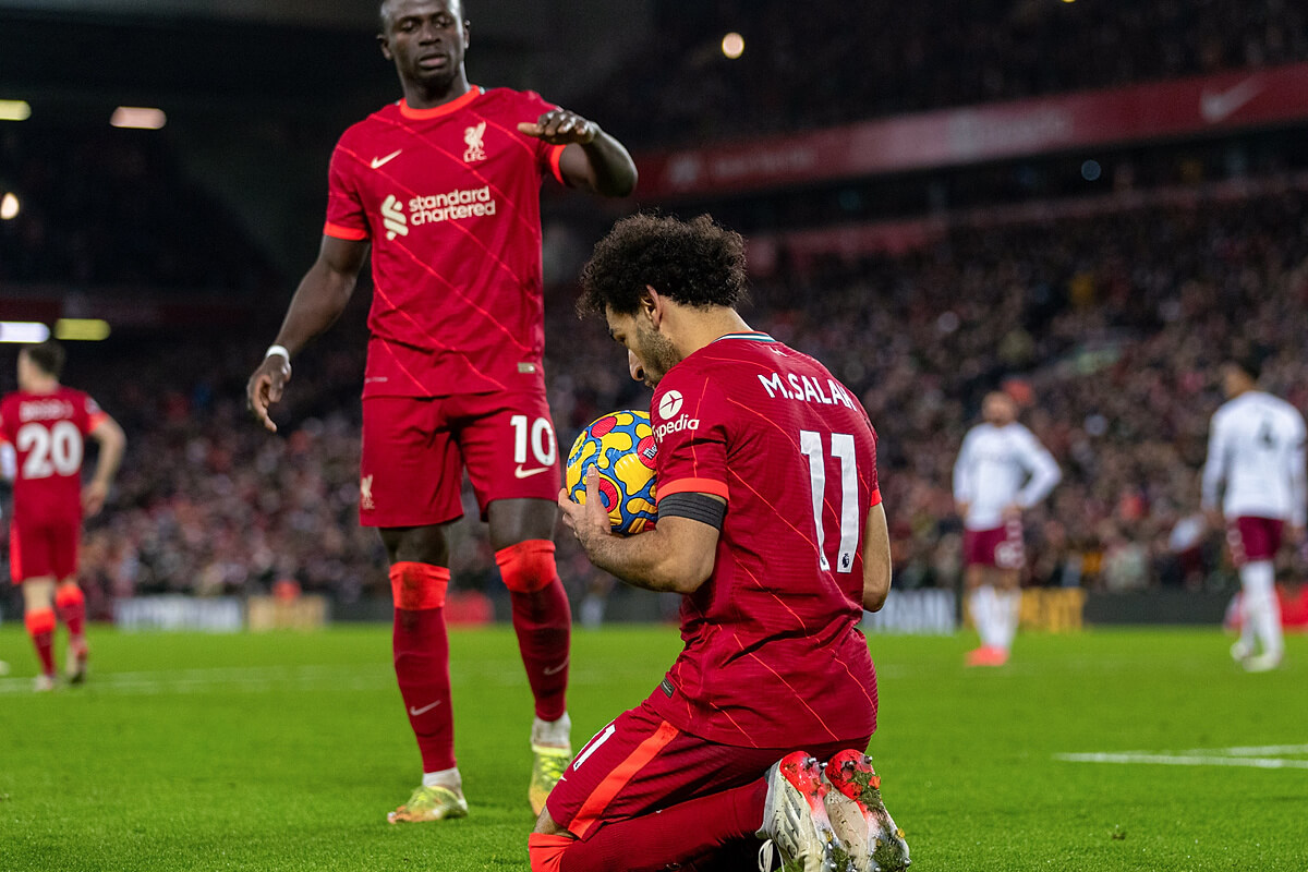 Sadio Mane i Mohamed Salah