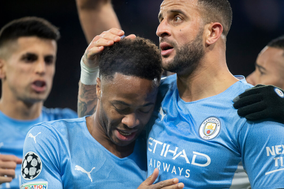 Raheem Sterling i Kyle Walker