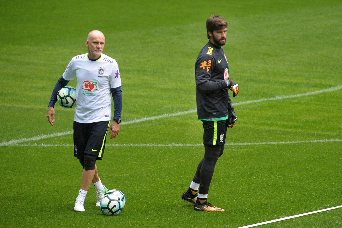 Claudio Taffarel i Alisson Becker