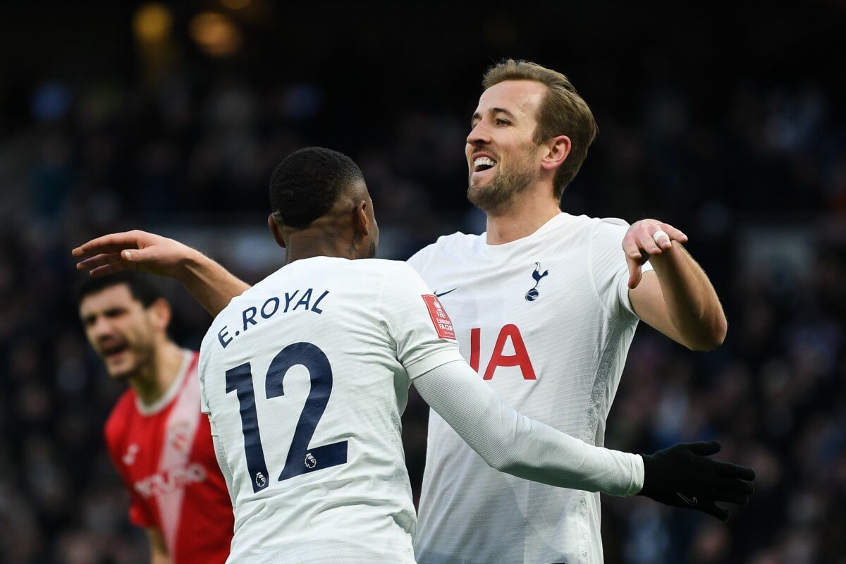 Emerson Royal i Harry Kane