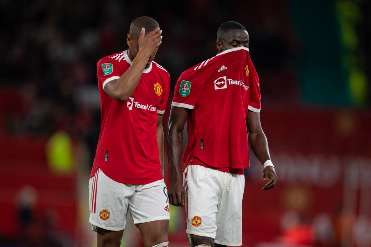 Anthony Martial i Eric Bailly