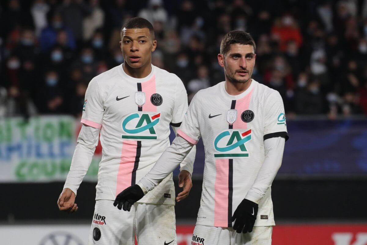 Kylian Mbappe i Marco Verratti