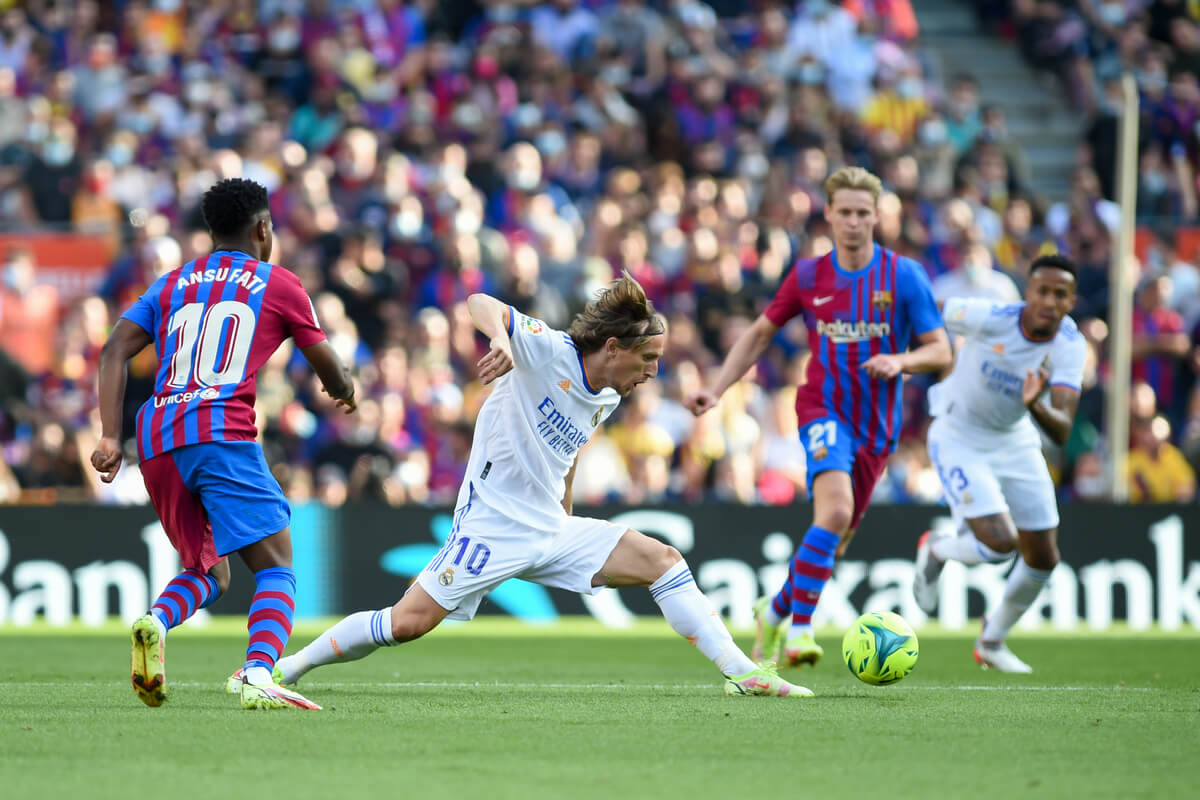 Ansu Fati, Luka Modrić i Frenkie de Jong