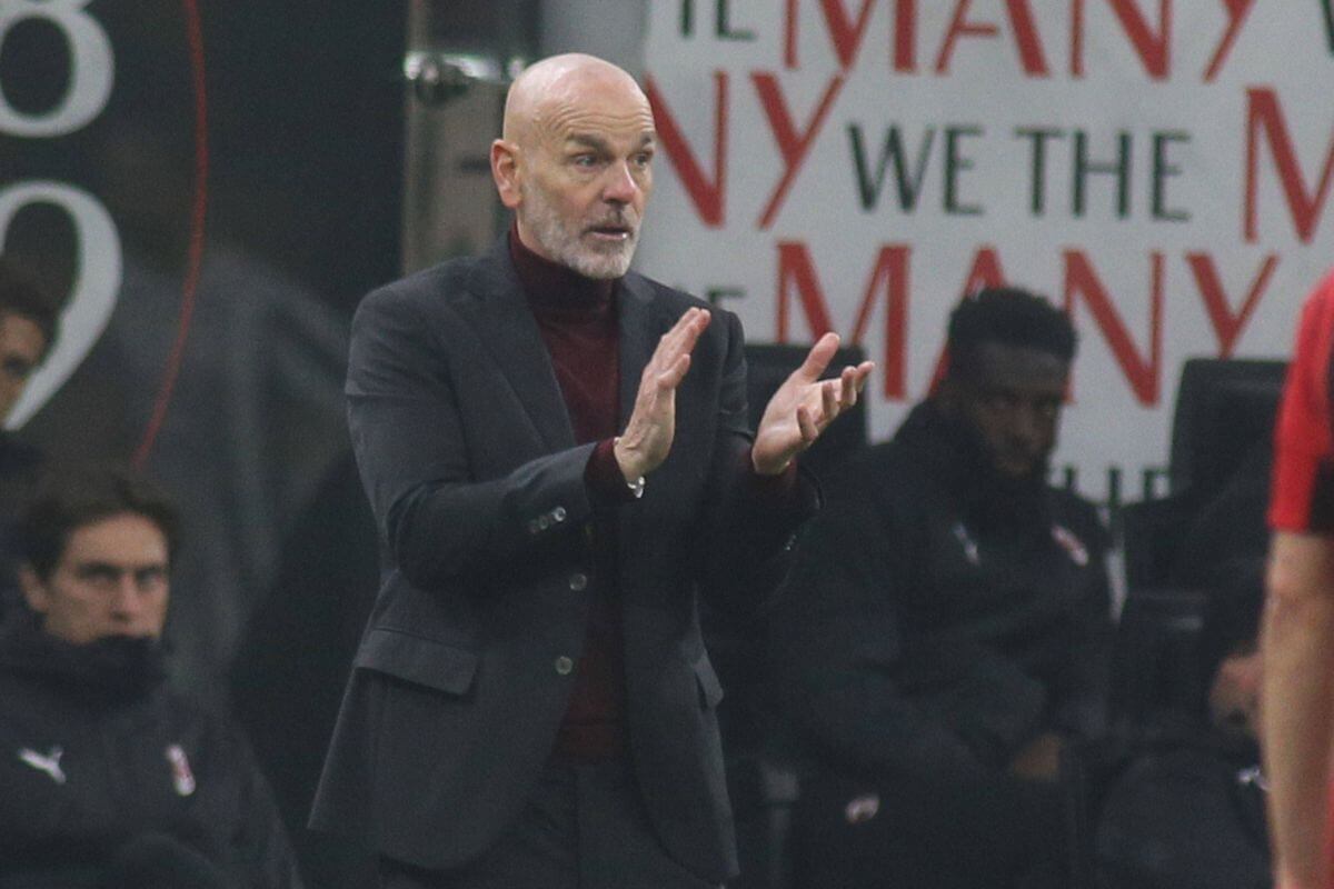 Trener AC Milan Stefano Pioli