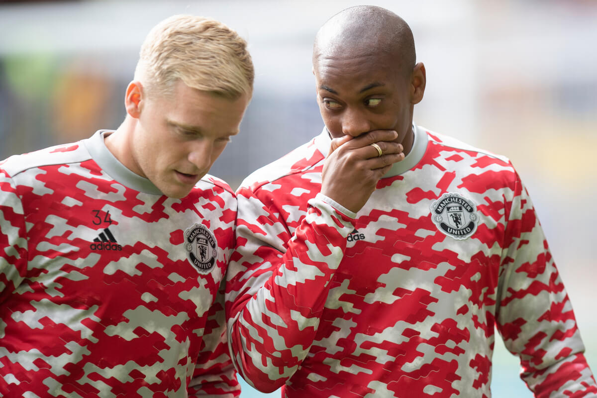 Donny van de Beek i Anthony Martial