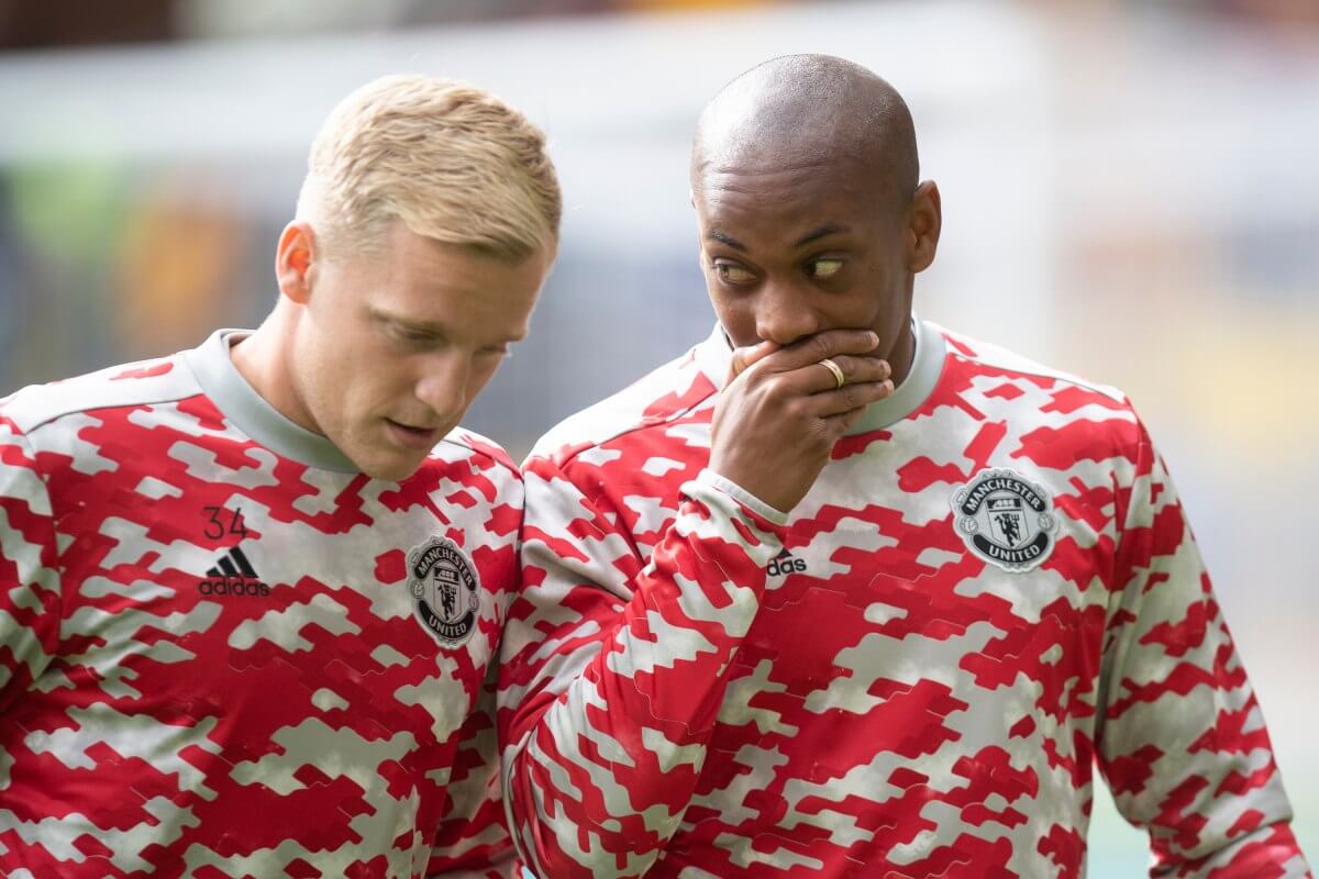 Donny van de Beek i Anthony Martial