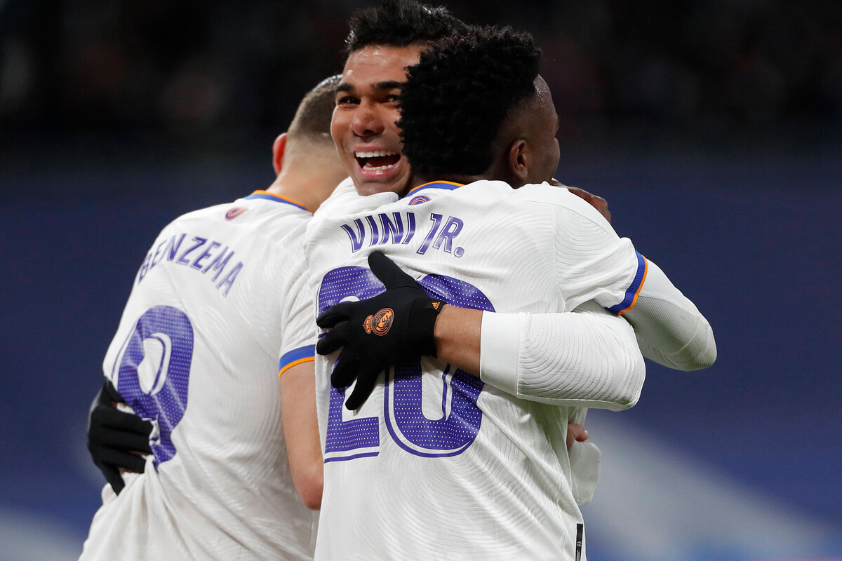 Benzema, Casemiro i Vinicius