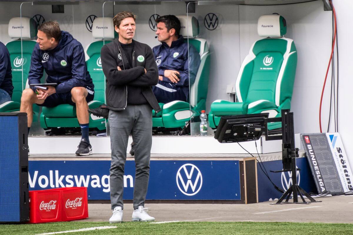 Trener Wolfsburga Florian Kohfeldt