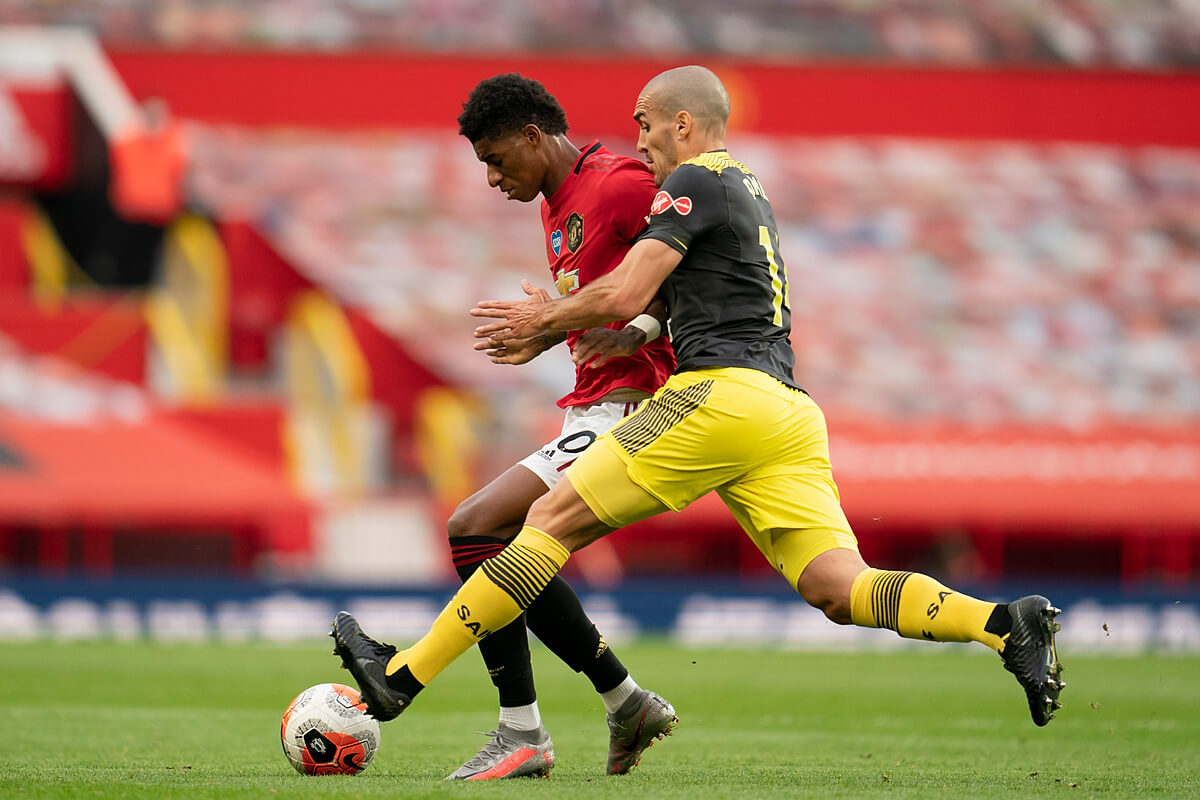 Marcus Rashford & Oriol Romeu (Manchester United - Southampton, Premier League)