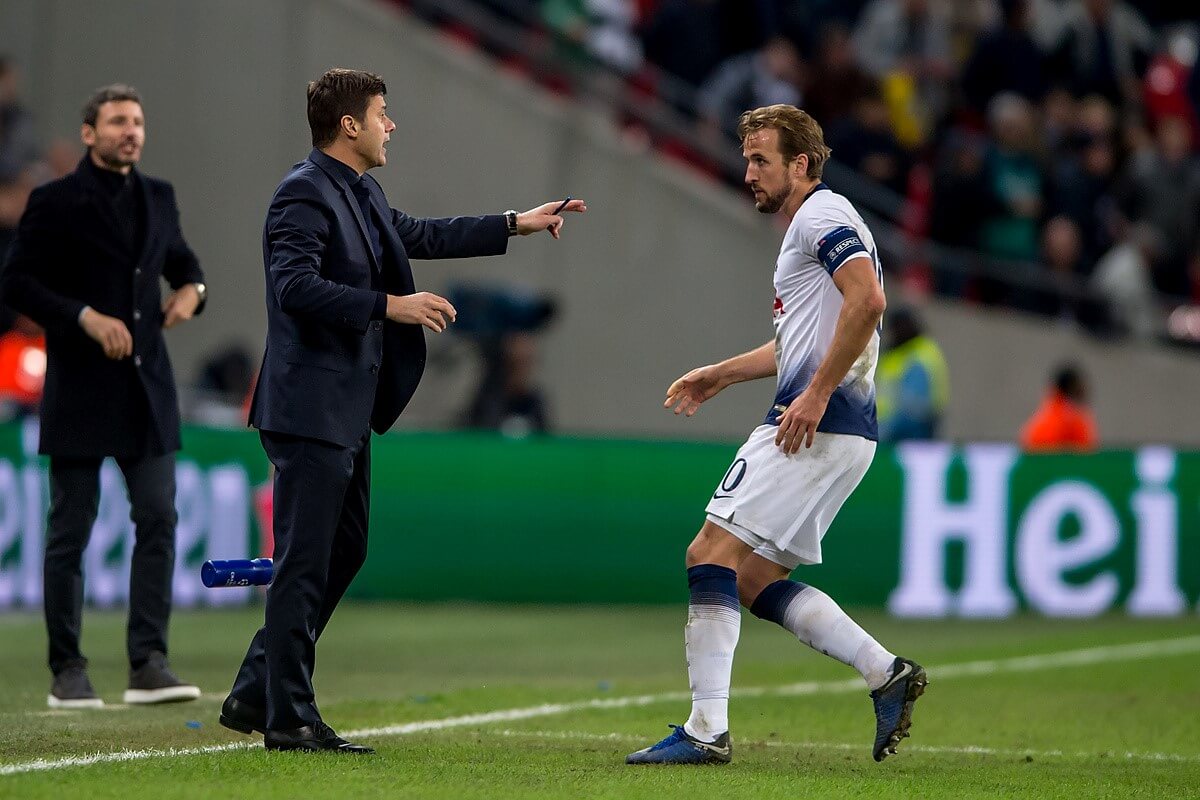 Mauricio Pochettino i Harry Kane