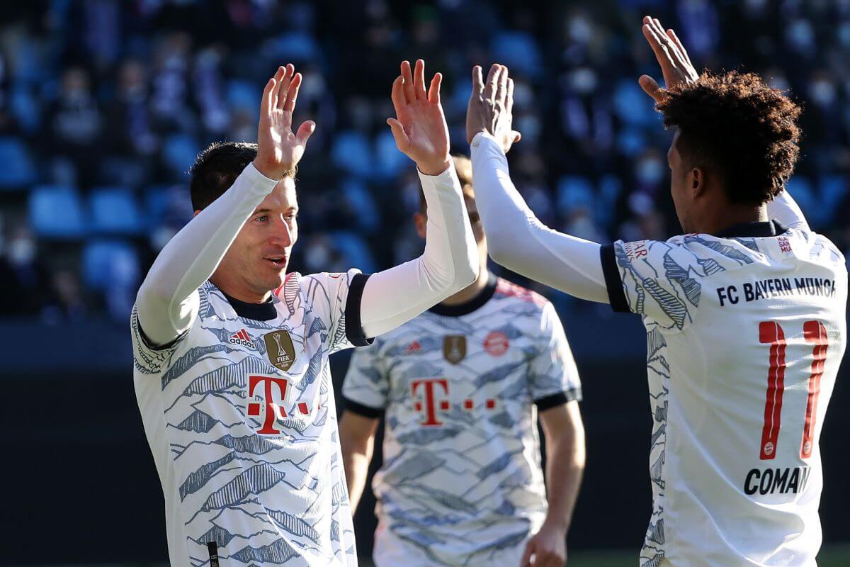 Robert Lewandowski i Kingsley Coman