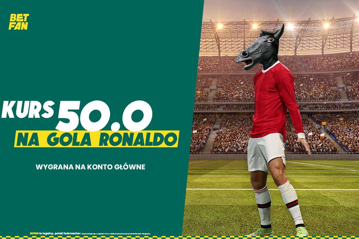 Kurs 50.00 na gola Ronaldo