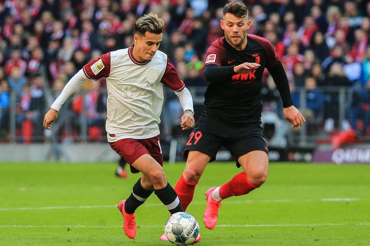 Z lewej Philippe Coutinho