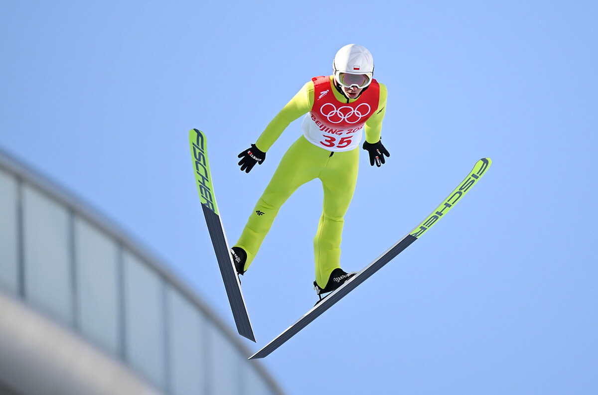 Kamil Stoch w trakcie kwalifikacji