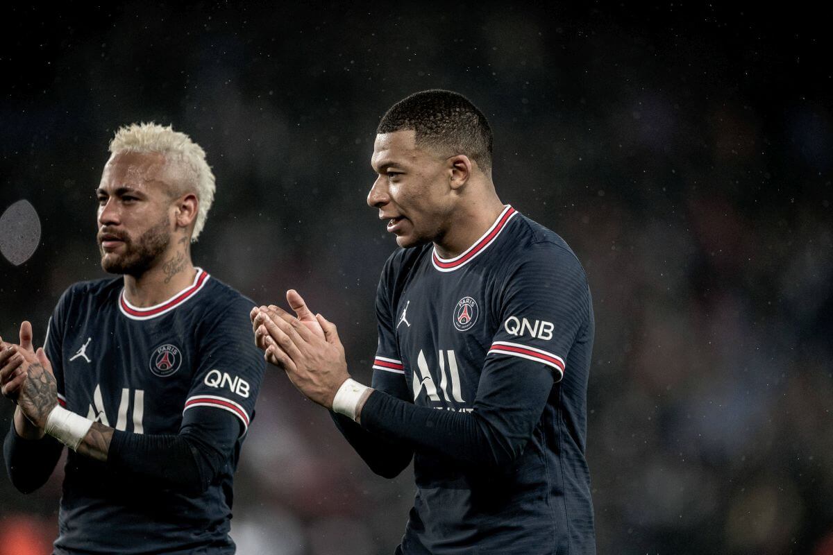 Neymar i Kylian Mbappe