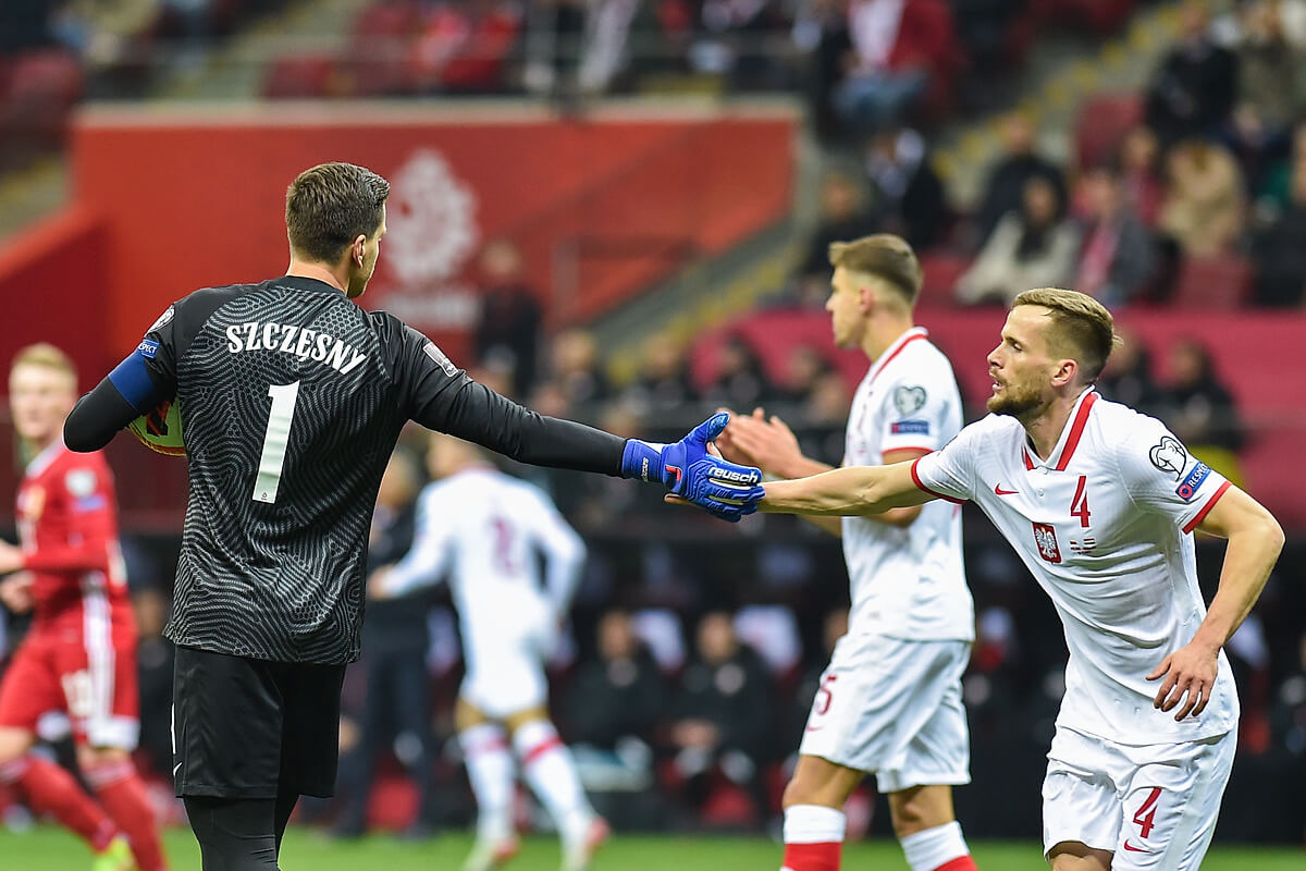 Wojciech Szcżesny i Tomasz Kędziora