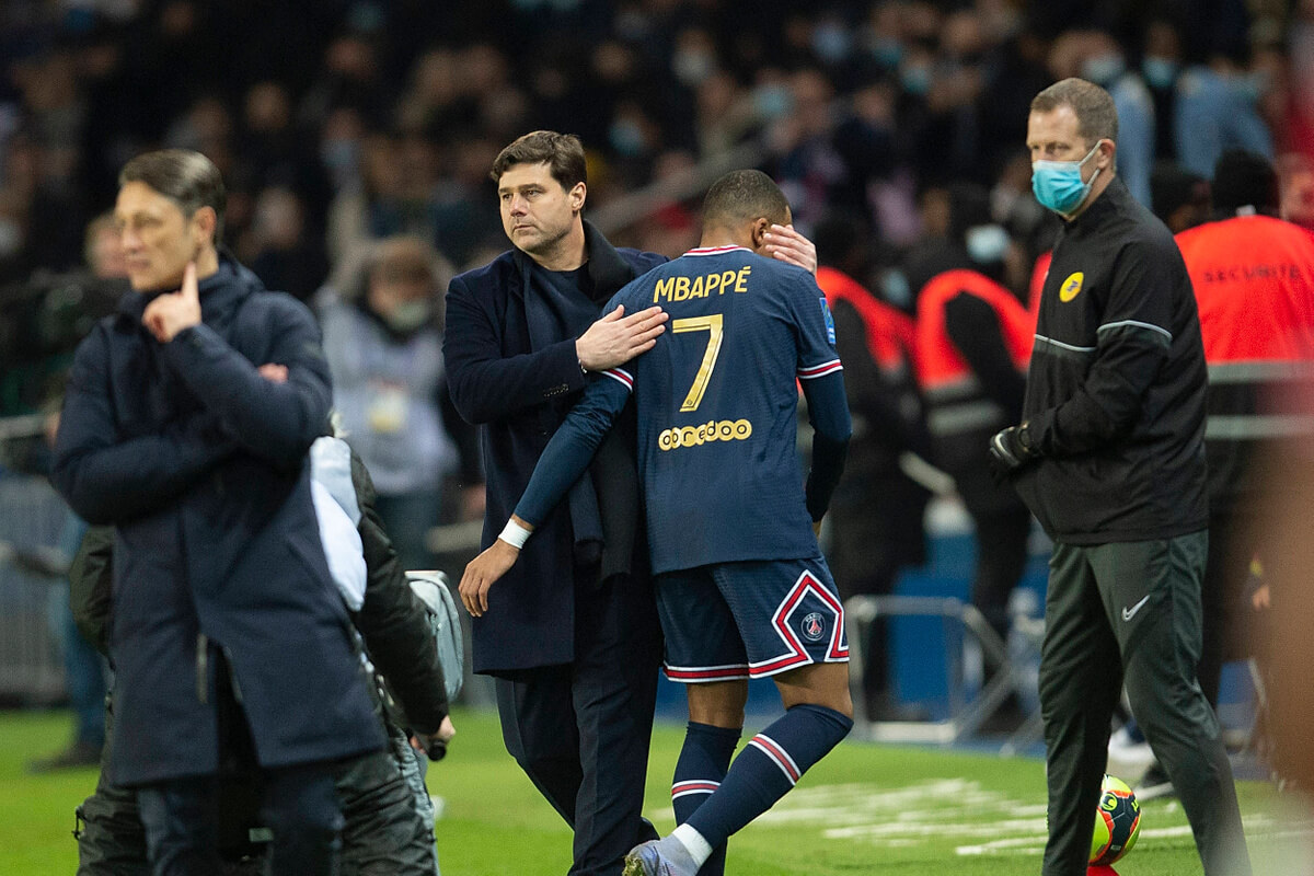 Mauricio Pochettino i Kylian Mbappe