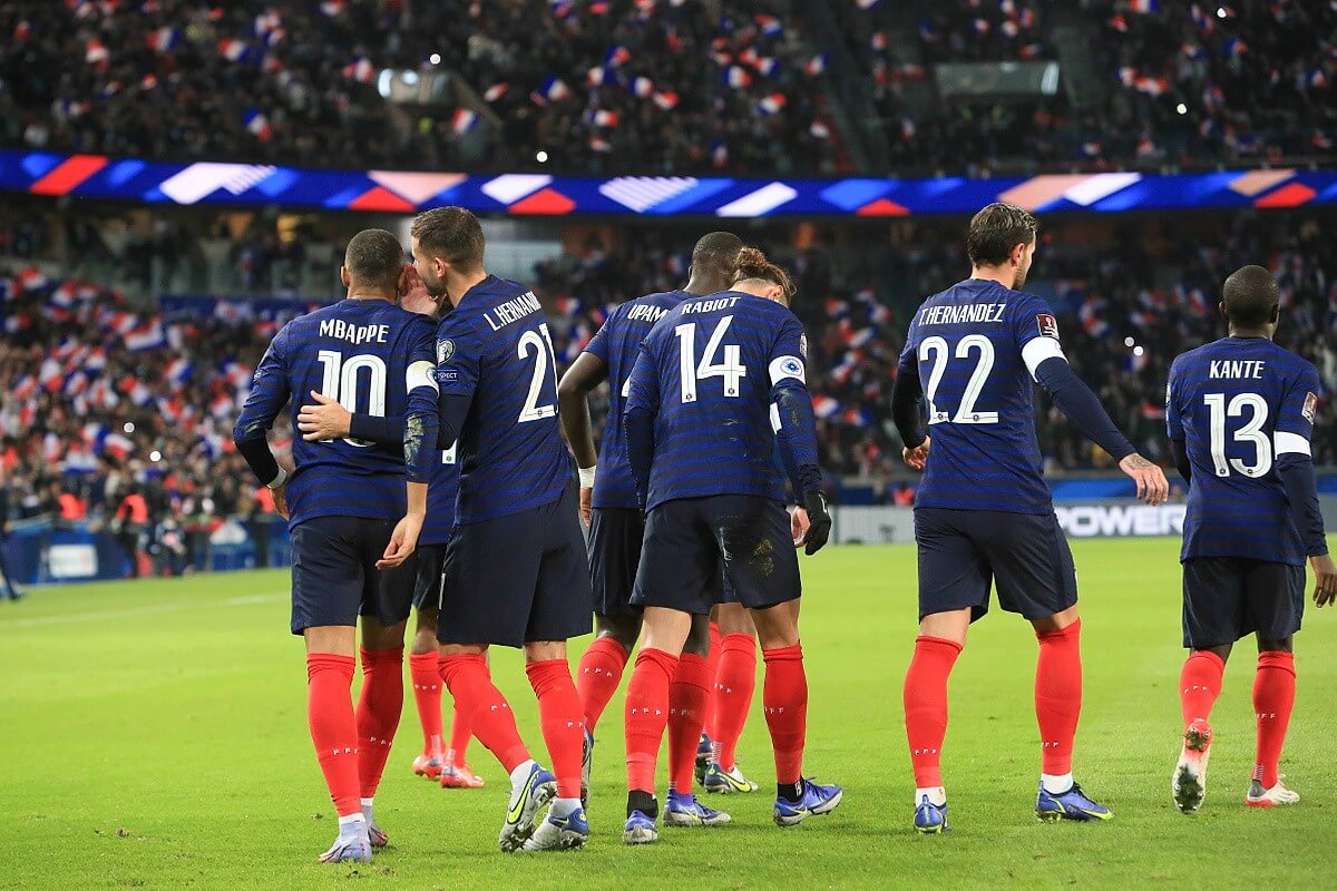 Piłkarze reprezentacji Francji