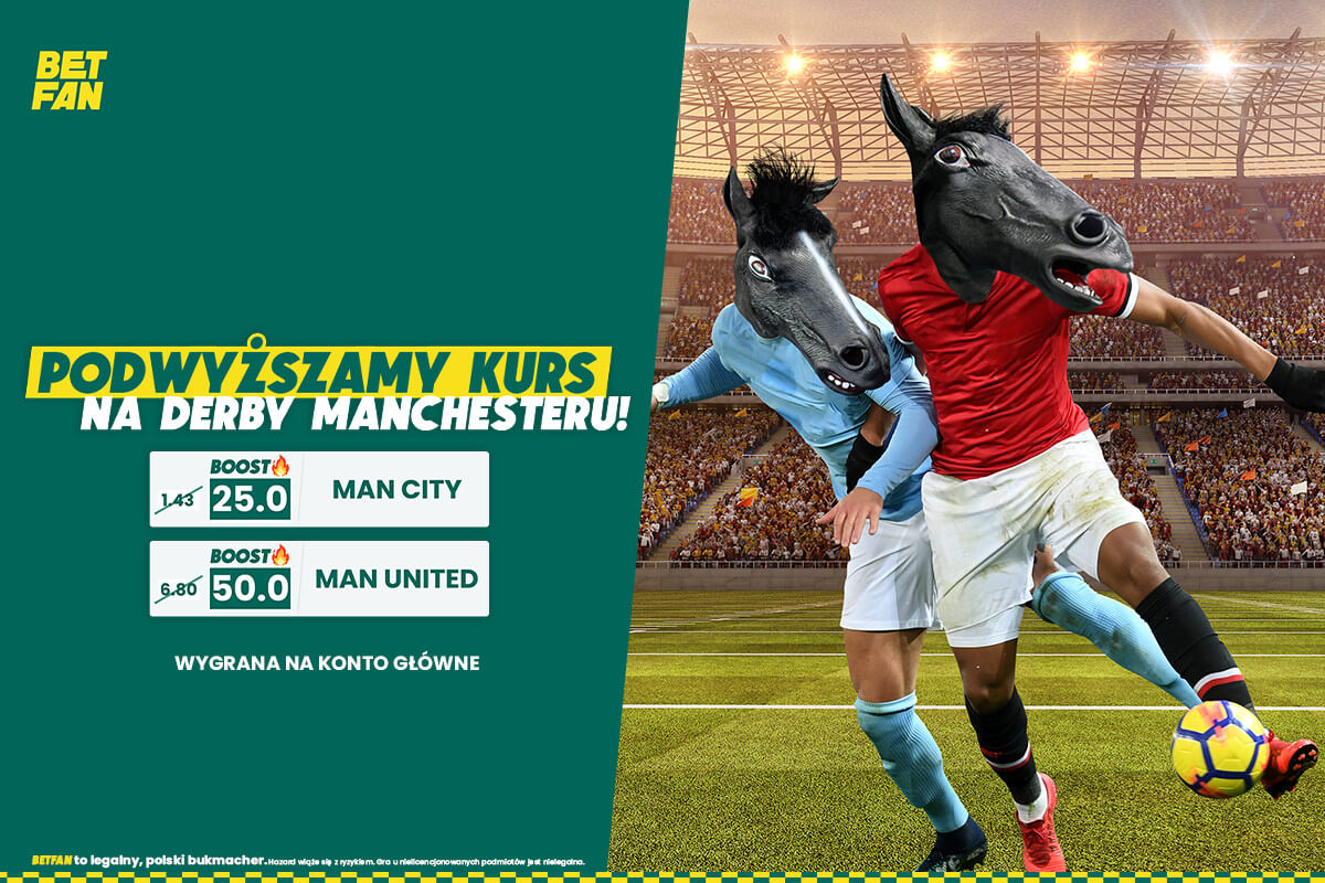 Promocja Betfan na derby Manchesteru