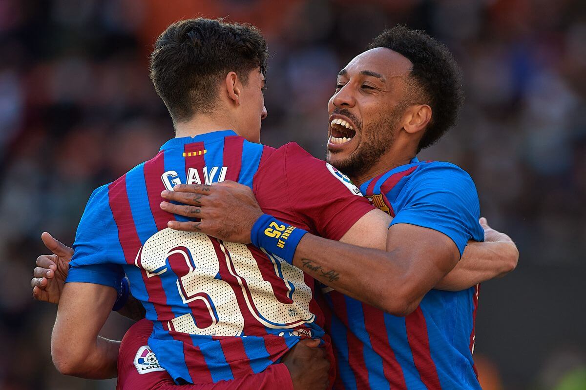 Gavi i Pierre-Emerick Aubameyang