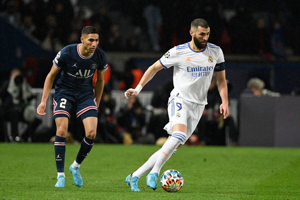 Achraf Hakimi i Karim Benzema