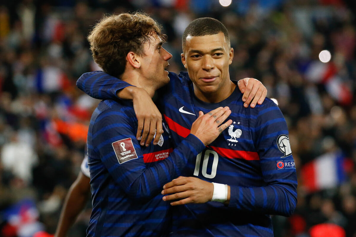 Griezmann i Mbappe