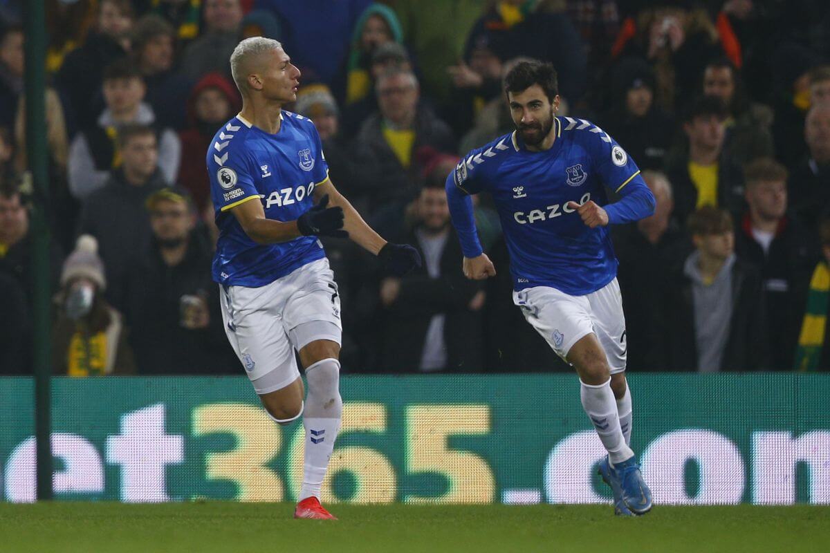 Richarlison i Andre Gomes