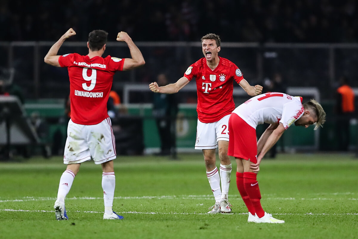 Robert Lewandowski i Thomas Mueller