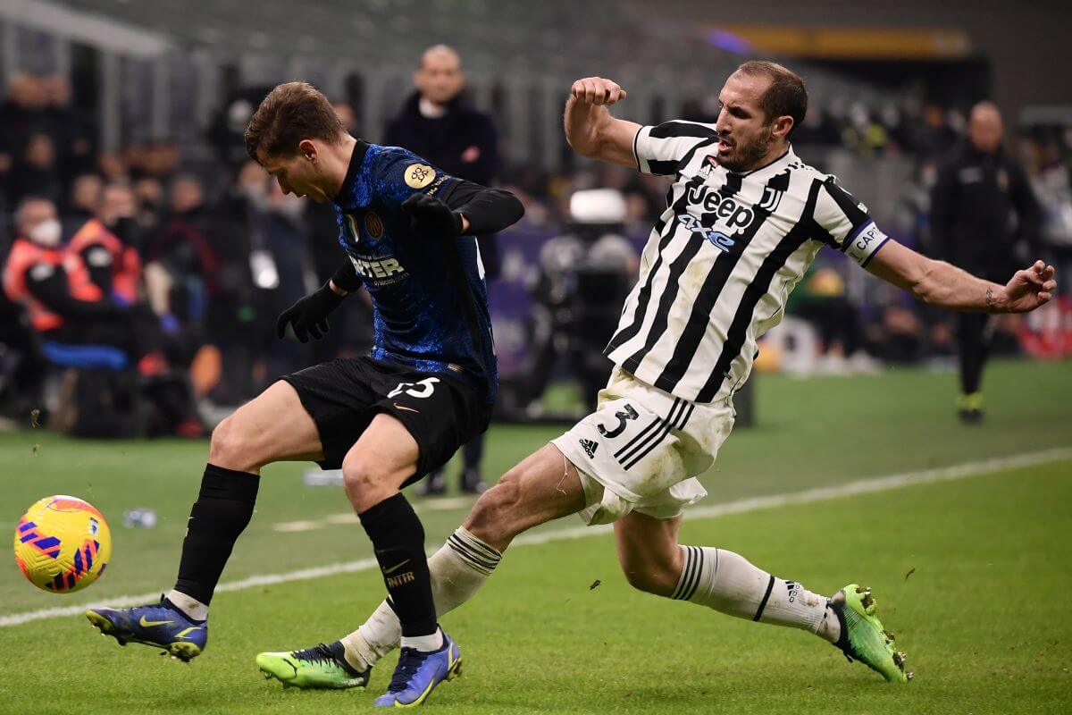 Nicolo Barella i Giorgio Chiellini