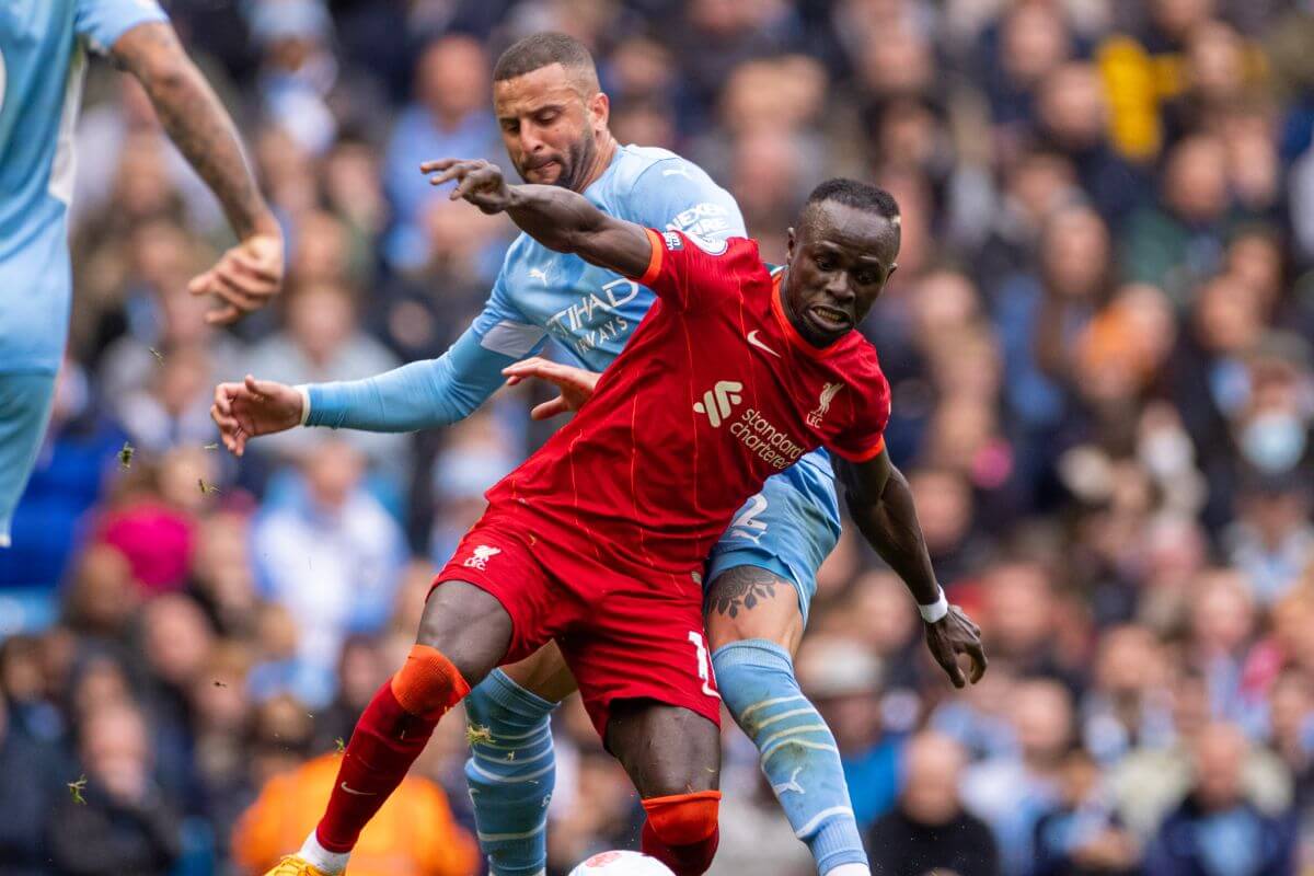 Sadio Mane i Kyle Walker