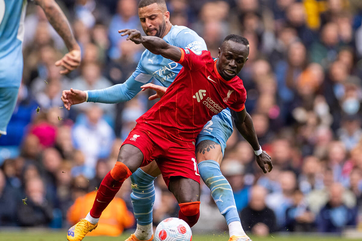 Sadio Mane i Kyle Walker