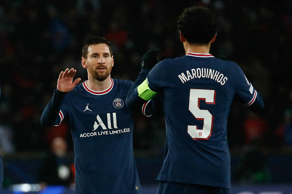 Lionel Messi i Marquinhos