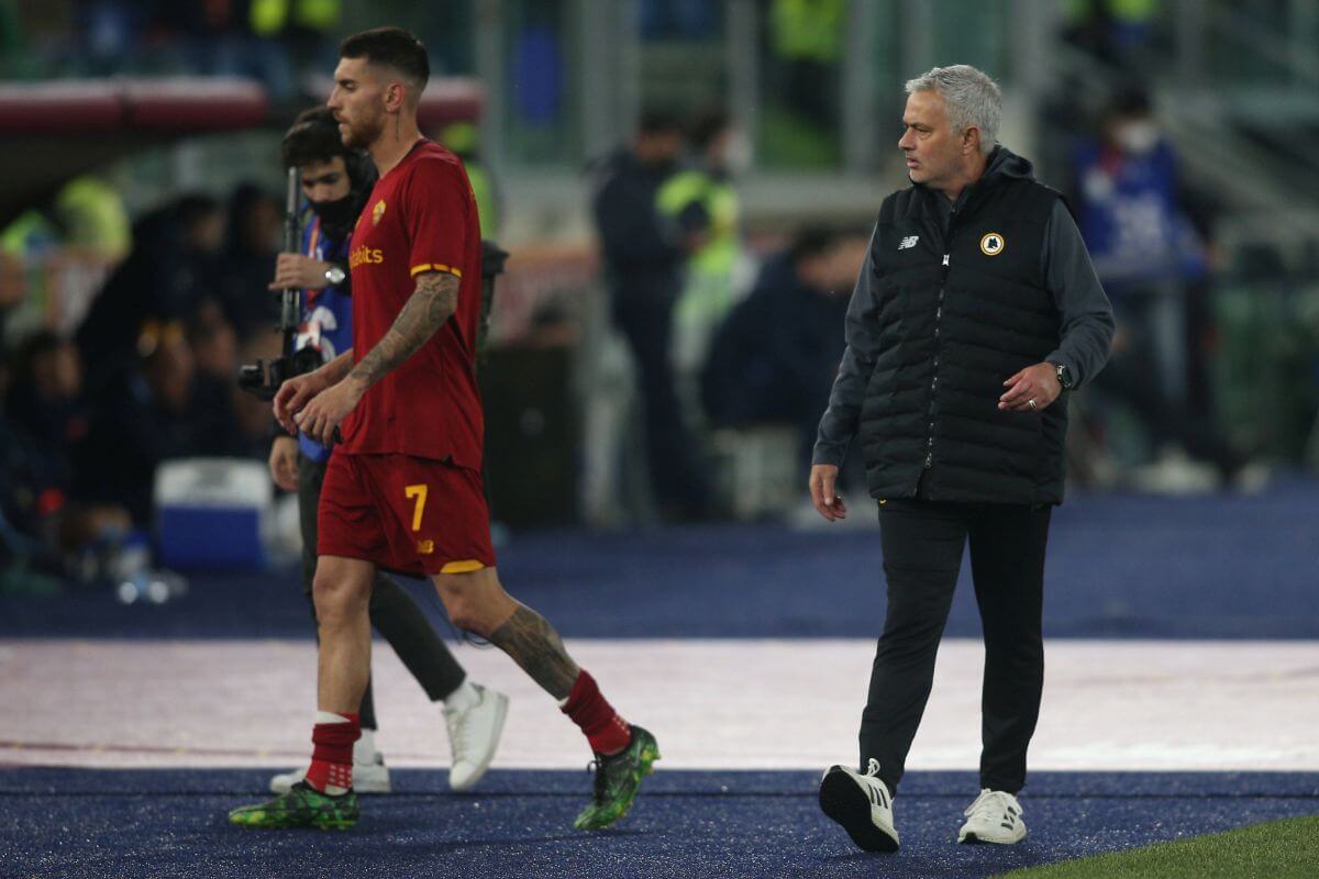 Jose Mourinho i Lorenzo Pellegrini