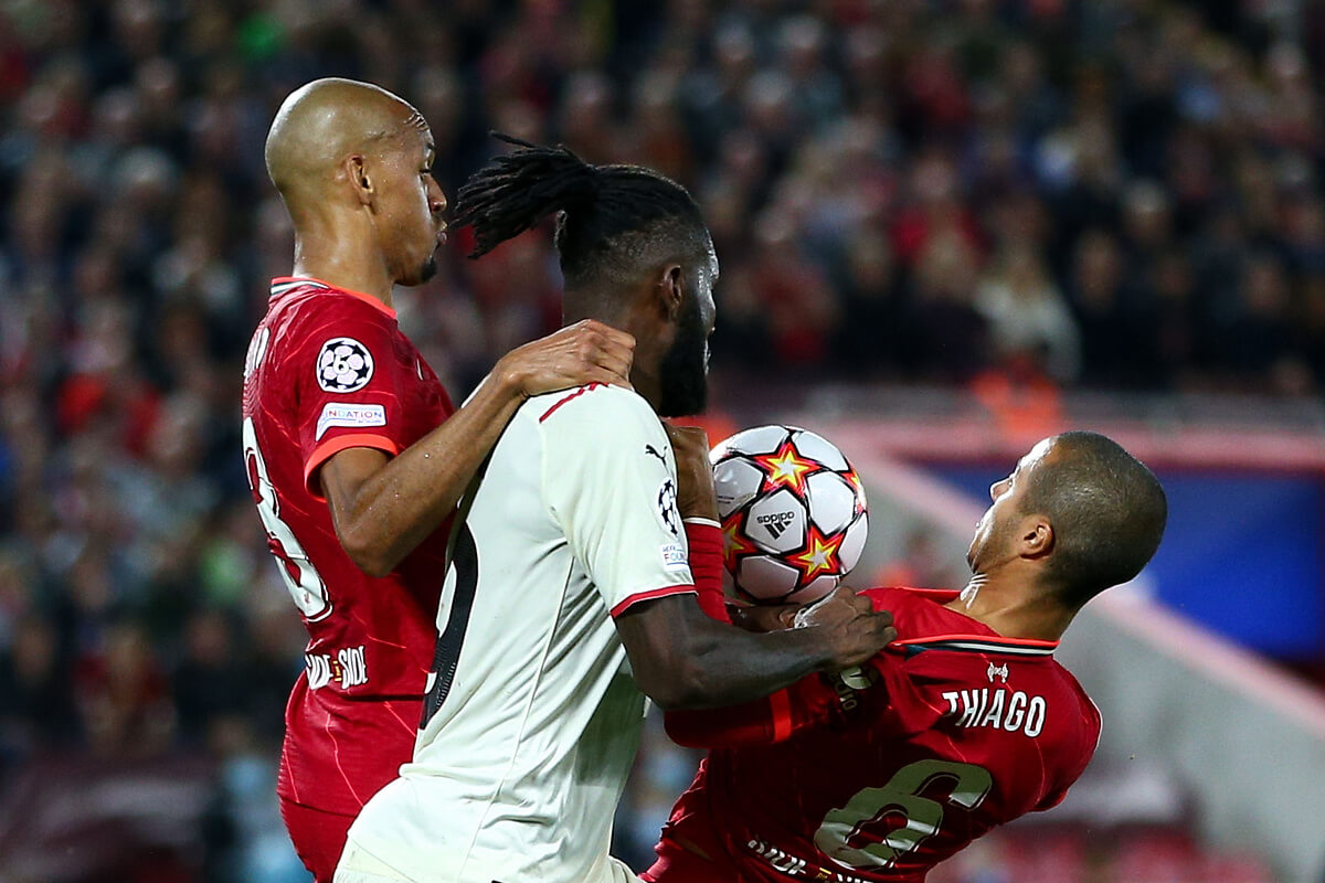 Fabinho & Thiago Alcantara ( (Liverpool FC - AC Milan, Liga Mistrzów)