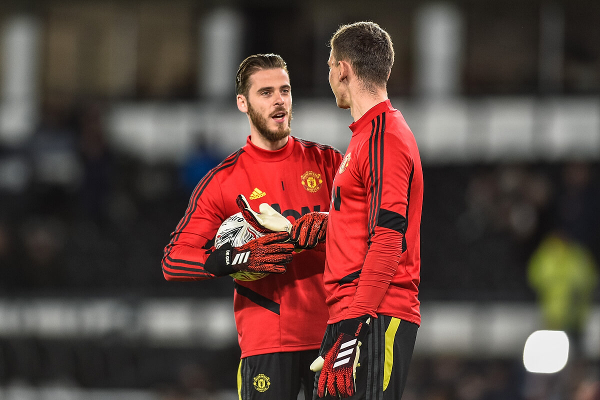 David De Gea i rezerwowy bramkarz Man Utd