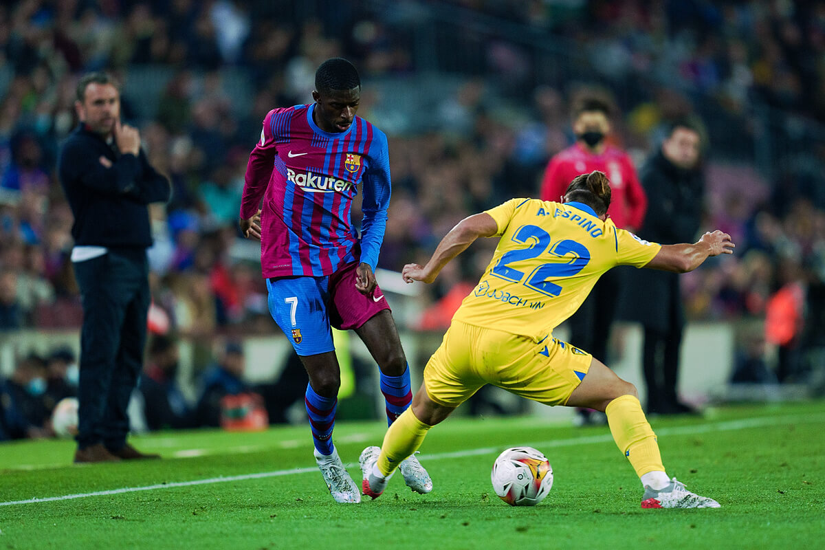 Ousmane Dembele i Alfonso Espino