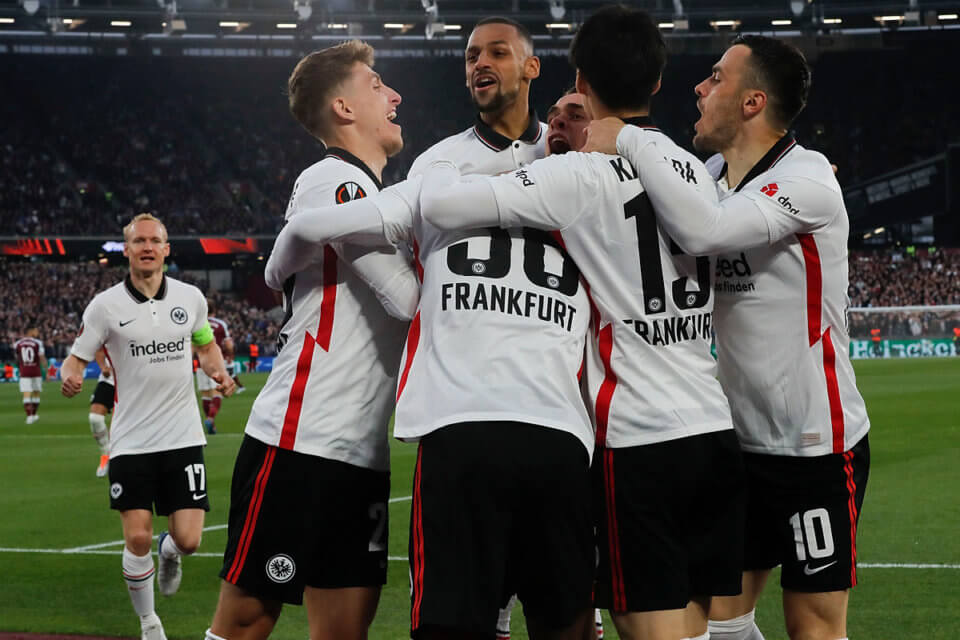 Piłkarze Eintrachtu Frankfurt