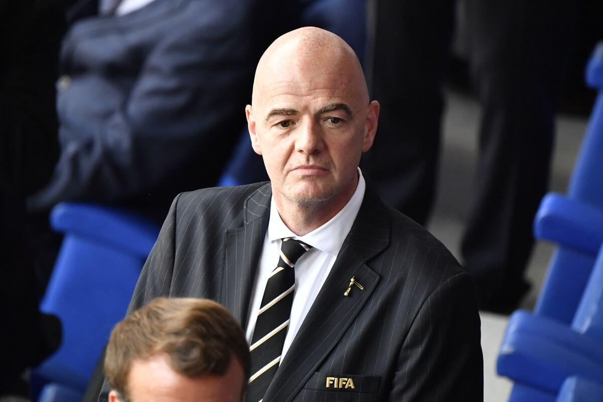 prezes FIFA Gianni Infantino