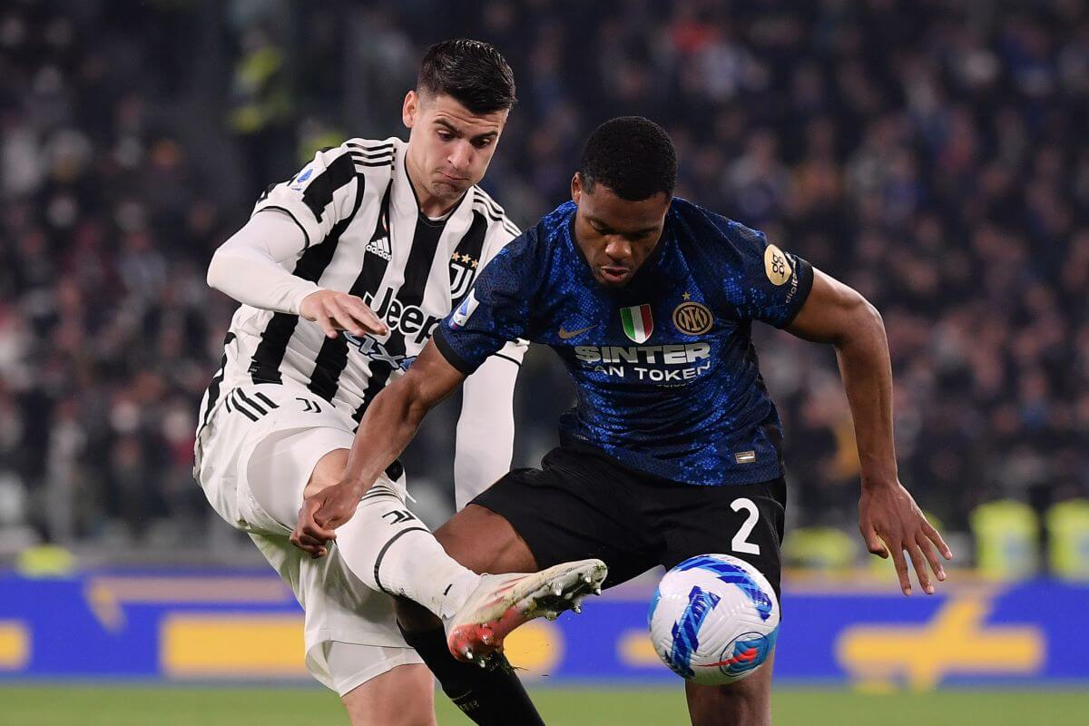 Alvaro Morata i Denzel Dumfries