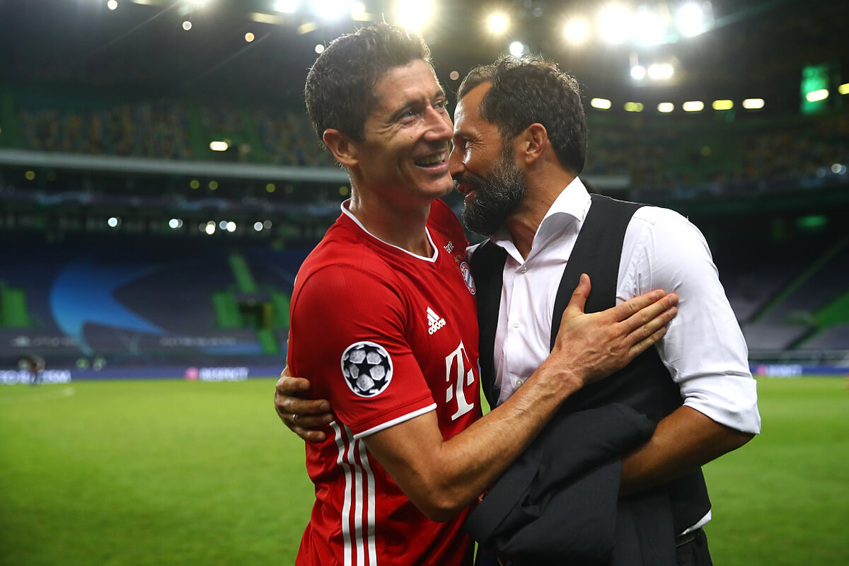 Robert Lewandowski i Hasan Salihamidžić