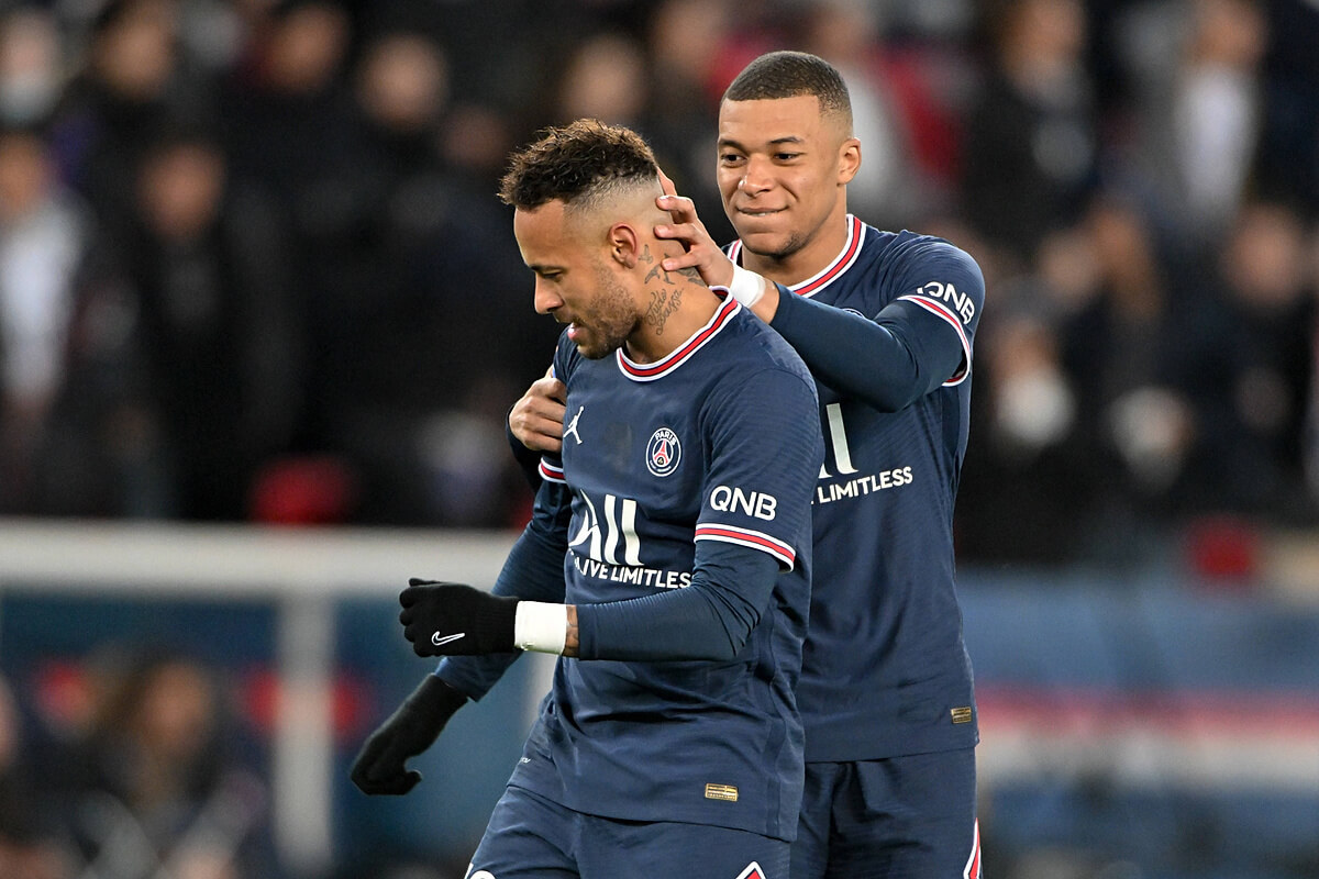 Kylian Mbappe i Neymar