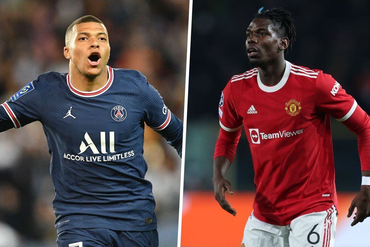 Kylian Mbappe i Paul Pogba