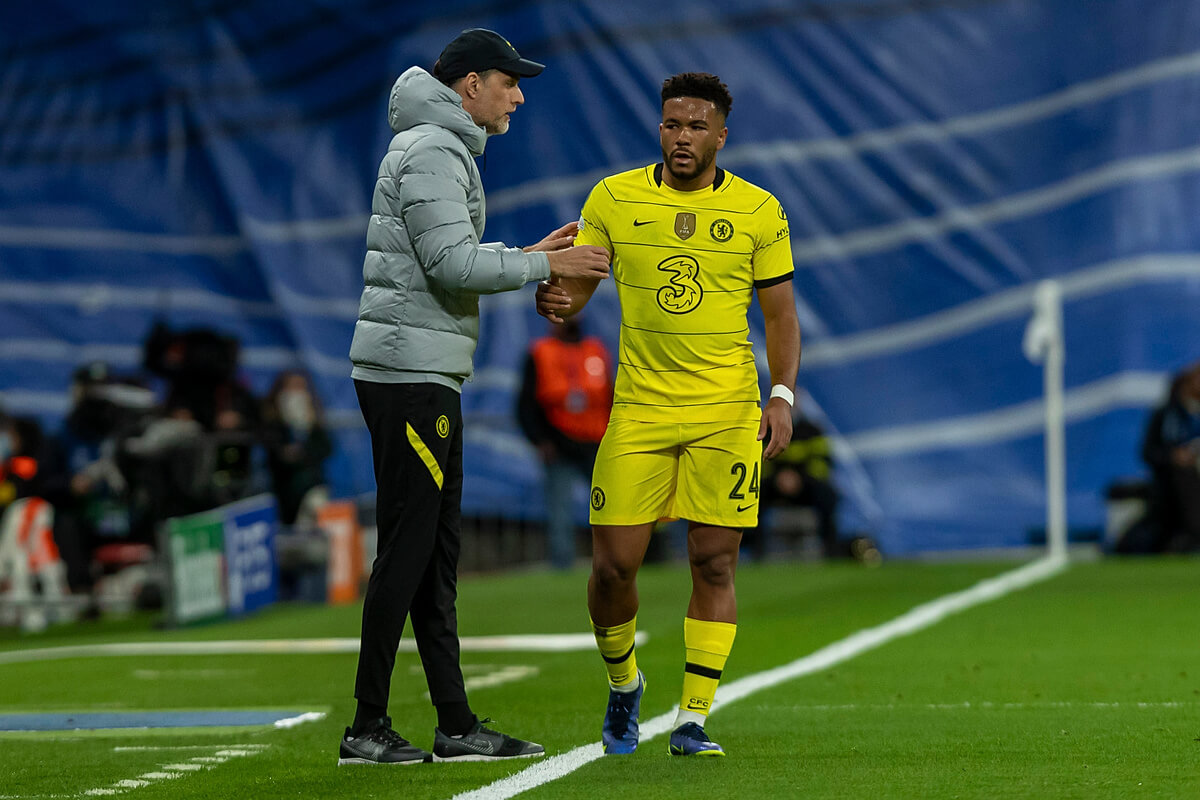 Thomas Tuchel i Reece James