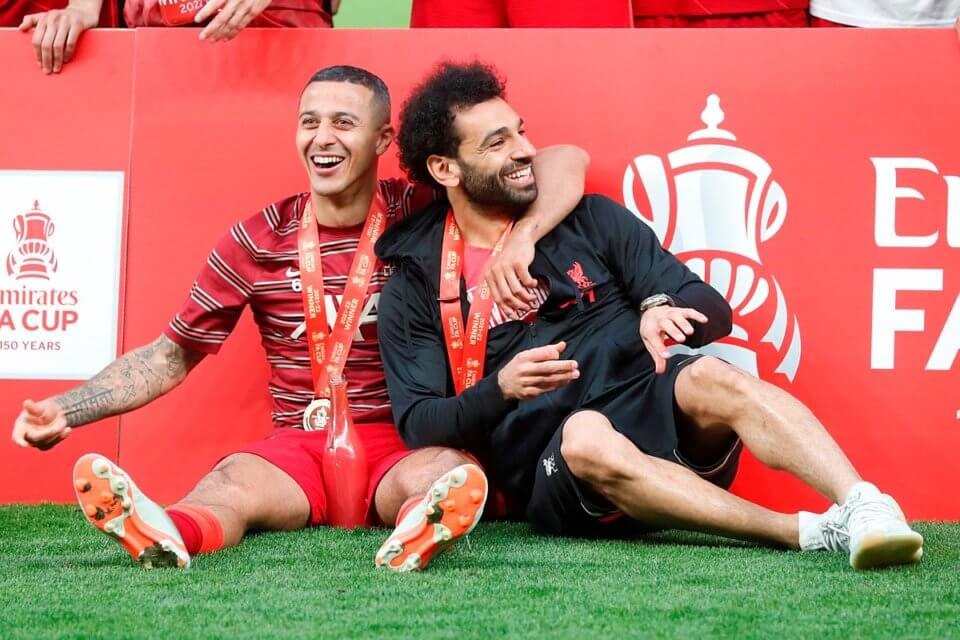 Thiago i Mohamed Salah