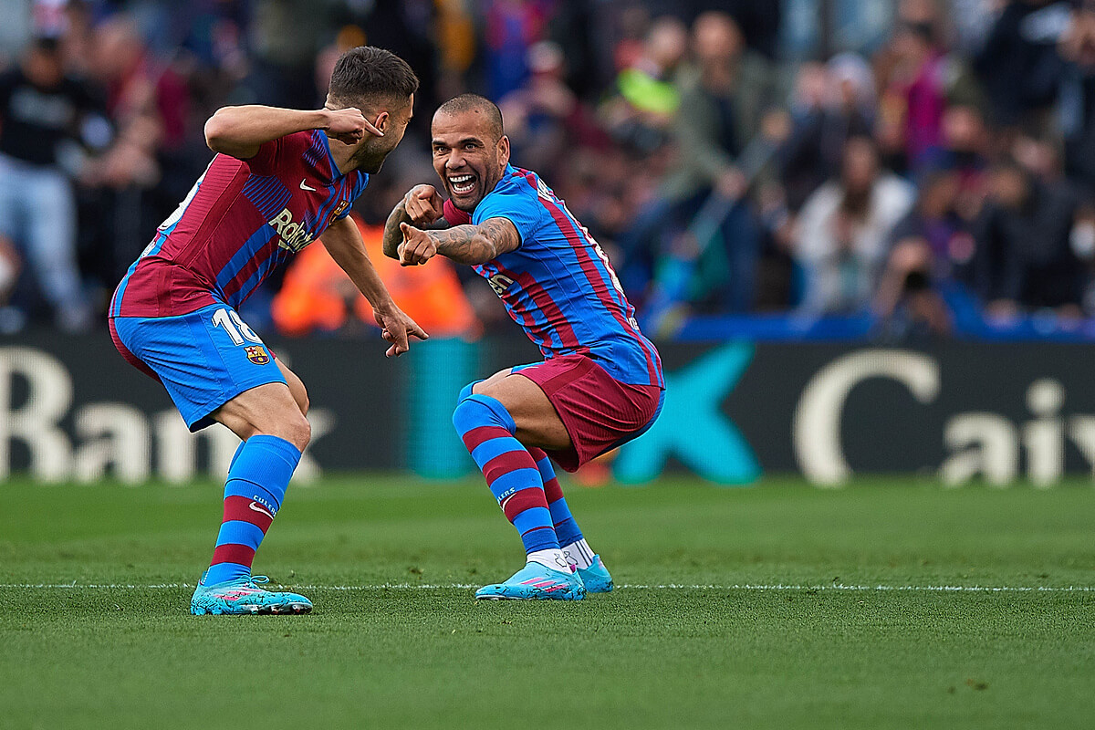 Jordi Alba i Dani Alves