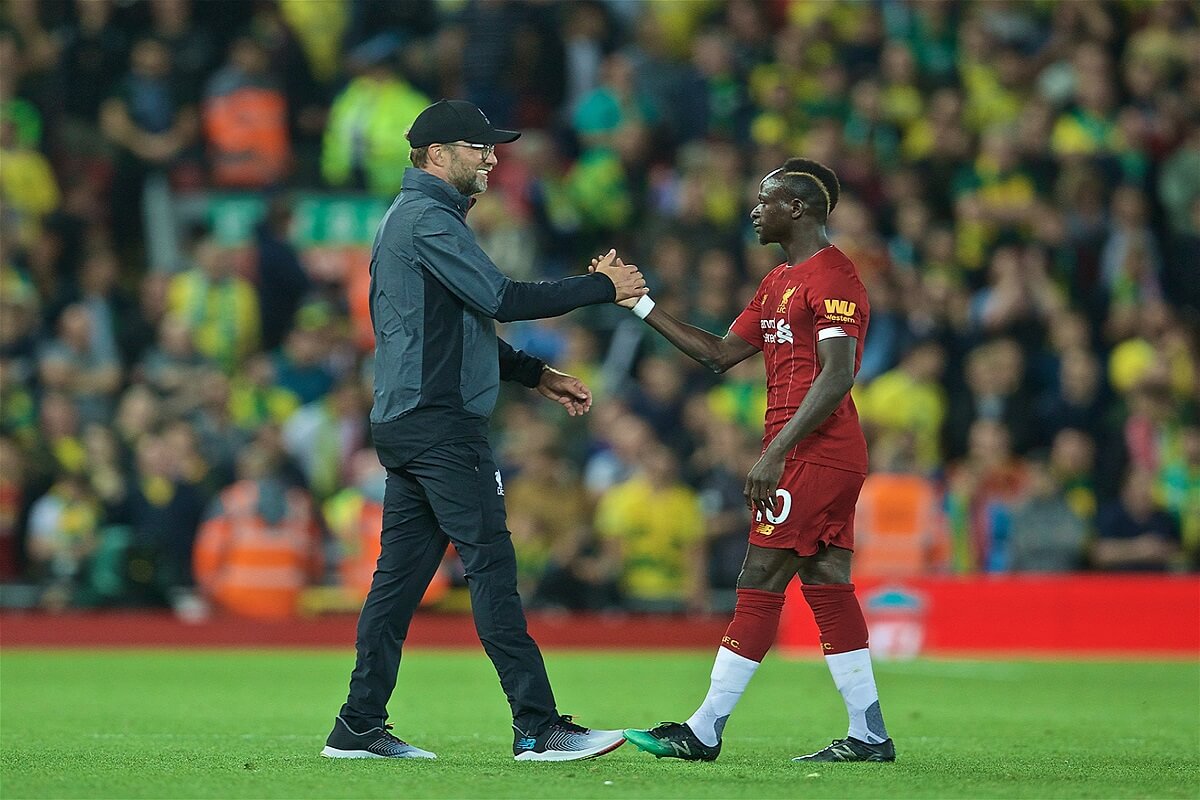 Juergen Klopp i Sadio Mane